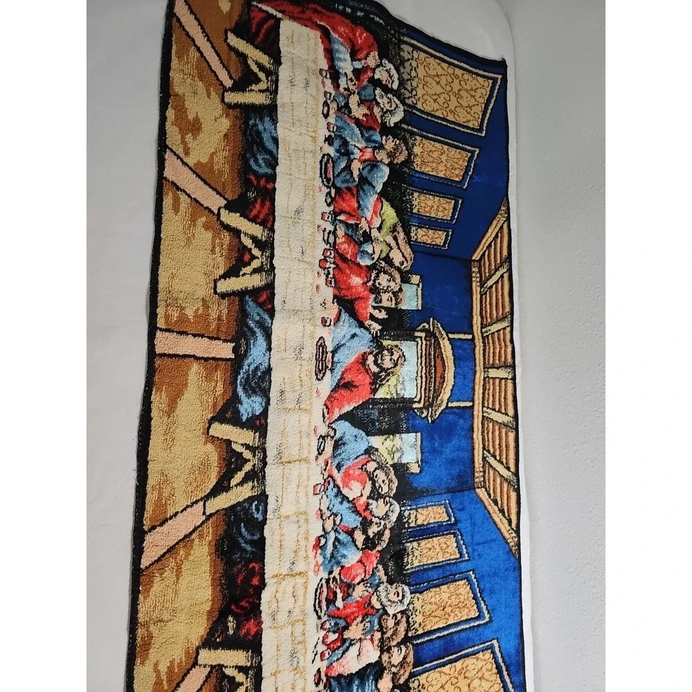 Italian Last Super Wall Tapestry / Rug 19.5 X‎ 38.5